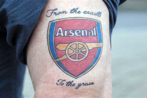 Arsenal fans are most tattooed in Britain – where does your club rank?