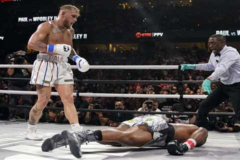 Jake Paul admits Tyron Woodley rematch was not his ‘best business night’ but slams ‘bulls***’..