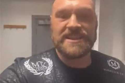 Tyson Fury accuses Oleksandr Usyk of taking steroids and slams ‘useless dosser’ Anthony Joshua for..