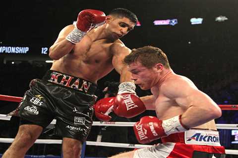 Amir Khan admits being ‘too brave for my own good’ in Canelo fight after failed talks with ‘p***y’..