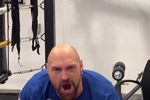 ‘Bum’s getting KOd… again’ – Tyson Fury sends message to Dillian Whyte while working out for bitter ..