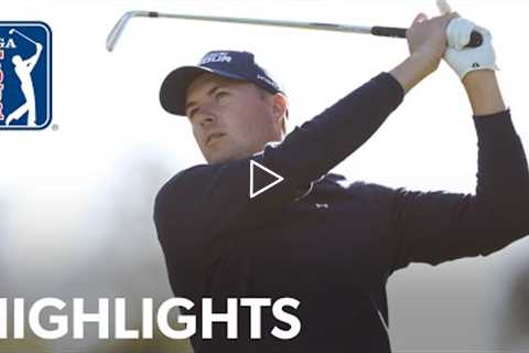 Jordan Spieth shoots 9-under 63 | Round 3 | AT&T Pebble Beach | 2022