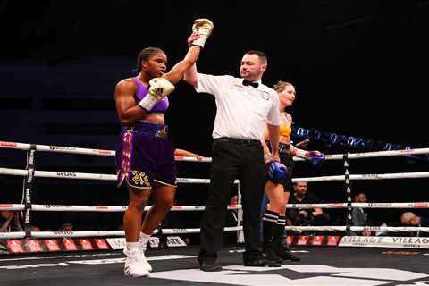 Caroline Dubois puts on faultless display on pro debut as future lightweight queen demolishes..