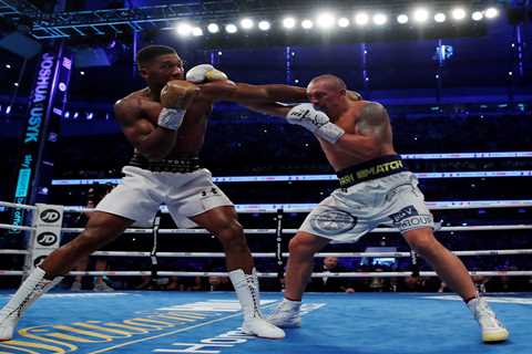 Anthony Joshua vs Oleksandr Usyk 2: Five venues for May fight as Eddie Hearn opts for UK bout