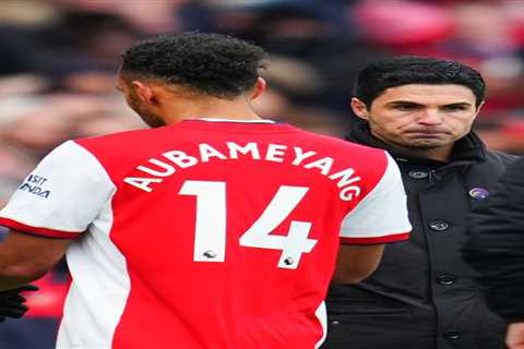 Aubameyang reveals he and Arteta parted on good terms despite explosive Arsenal fallout and..