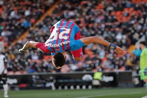 Barcelona star Aubameyang reveals his somersault celebration is inspired by rival Real Madrid legend