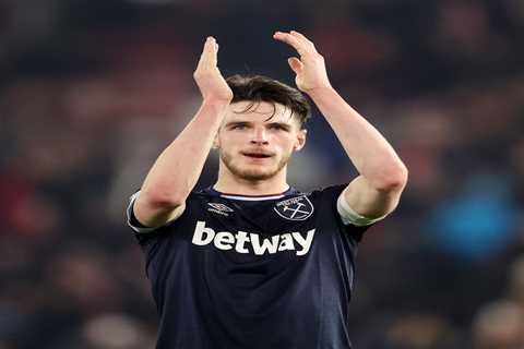 Declan Rice hints at Man Utd or Chelsea transfer as he reveals ‘urgent’ dream to play in Champions..