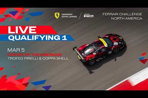  Ferrari Challenge North America - COTA, Qualifying 1 