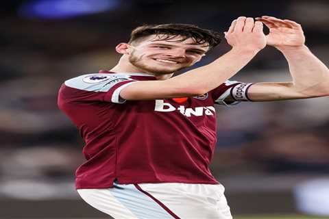 Rice was hauled off and dropped to West Ham U23s in first game at Liverpool but returns as most..