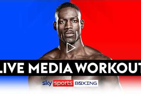 LIVE WORKOUT!  Richard Riakporhe & Undercard  Wembley Fight Night  March 26