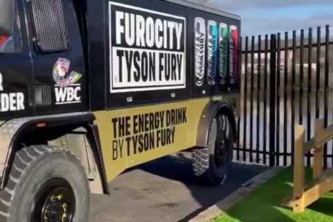 Tyson Fury gifted new ‘beast’ truck to help with Dillian Whyte training camp as dad John delivers..