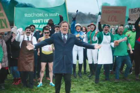Hollywood star Colm Meaney ramps up the Irish-British rivalry in Paddy Power advert ahead of..