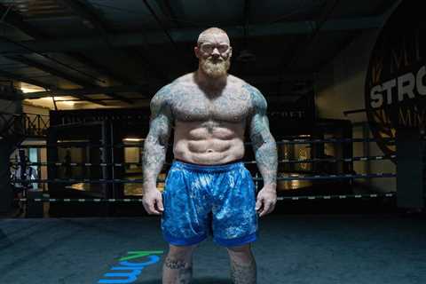 Game of Thrones’ Hafthor Bjornsson shows off terrifying physique and warns boxing rival Eddie Hall..