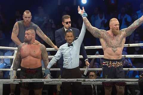 Thor vs Eddie Hall result: Hafthor Bjornsson dominates rival in thrilling Dubai bout which saw both ..