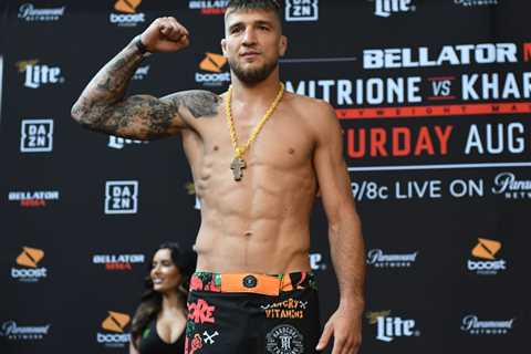 Bellator champ Yaroslav Amosov withdraws from title fight against Michael Page to defend Ukraine..