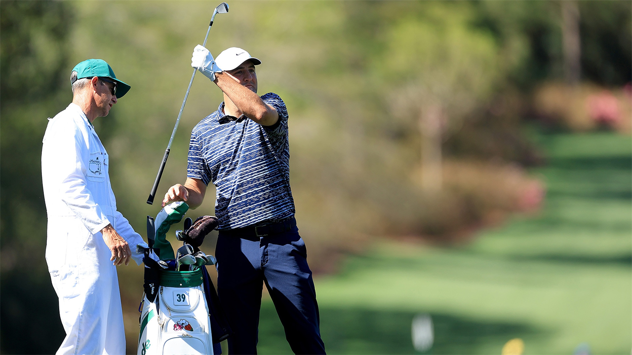Winner's bag: 2002 Masters Tournament champion Scottie Scheffler