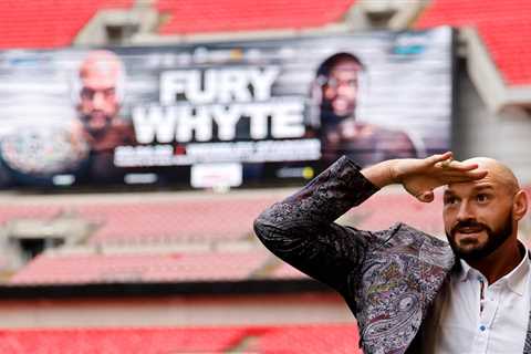 Tyson Fury wants to ‘put on a show’ for record Wembley crowd in Dillian Whyte showdown, claims..