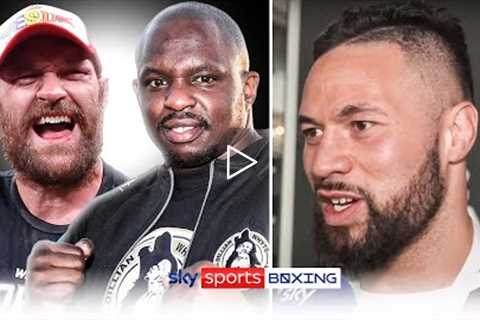 Dillian Whyte is a handful for ANY fighter!  Joseph Parker makes his prediction for Fury v Whyte