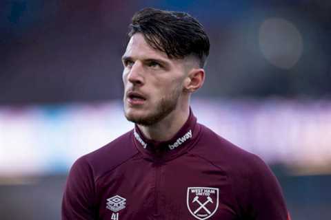 West Ham resigned to losing Declan Rice in 2023 but want £150m for Manchester United and Manchester ..