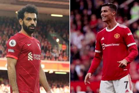 Mo Salah and Cristiano Ronaldo’s Premier League icon fight as Liverpool ace equals record