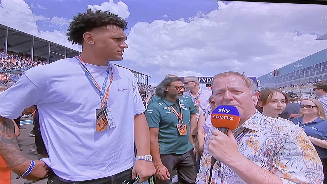 ‘Can’t breathe for laughing’ – Brundle’s HILARIOUS Miami F1 gridwalk from Beckham to DJ Khaled… and epic Mahomes blunder