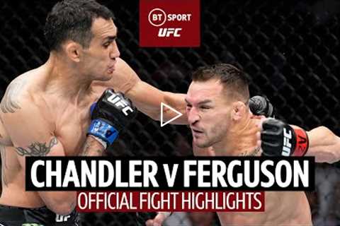 Stunning KO  Michael Chandler v Tony Ferguson  UFC 274 Fight Highlights