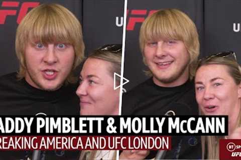 Breaking America and UFC London  Paddy Pimblett and Molly McCann UFC 274 interview