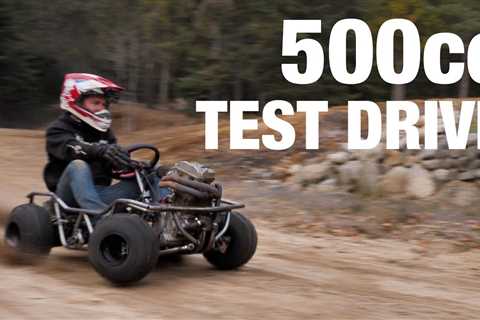 500cc Off-Road Go Kart 1st Drive