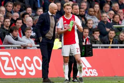 Frenkie De Jong preference: Barcelona > Man City > any other Champions League club > Man Utd