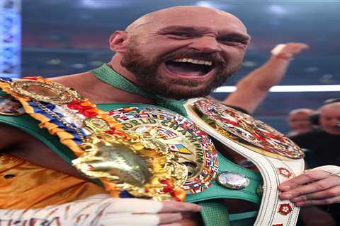 ‘Enuf said’ – Tyson Fury says he and heavyweight icon Rocky Marciano are part of elite undefeated..