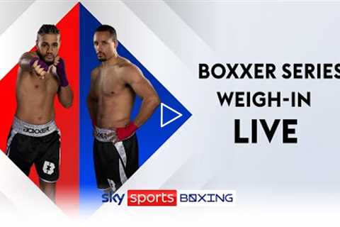 LIVE WEIGH-IN!  BOXXER Series - The Cruiserweights