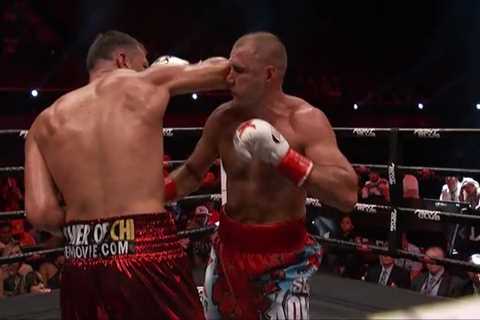 Watch as Sergey Kovalev smashed in face by ELBOW in cruiserweight points win against Kubrat Pulev’s ..