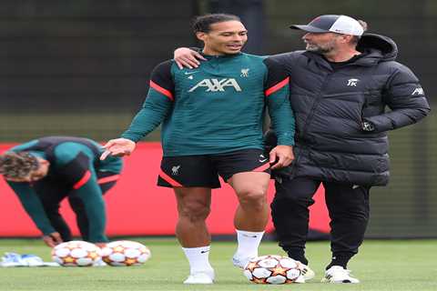 Virgil van Dijk hands Liverpool injury boost ahead of Champions League final by declaring himself..