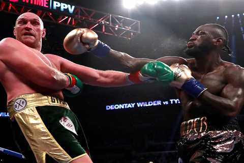 Deontay Wilder defiantly claims he ‘knocked Tyson Fury out’ and won their fight ‘hands down’ as..