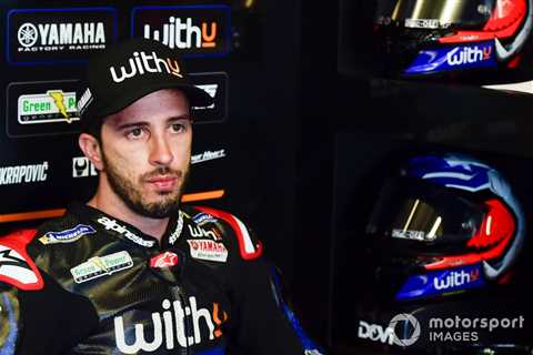 Yamaha has apologised to Dovizioso over poor 2022 MotoGP form