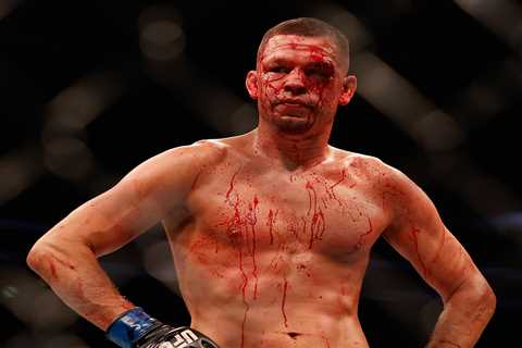 UFC star Nate Diaz slams ‘b**** a**’ Khamzat Chimaev and blames rival as reason for him being out..