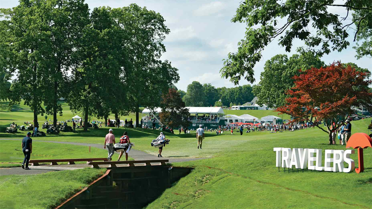 An inside look at the logistics involved in running the Travelers Championship