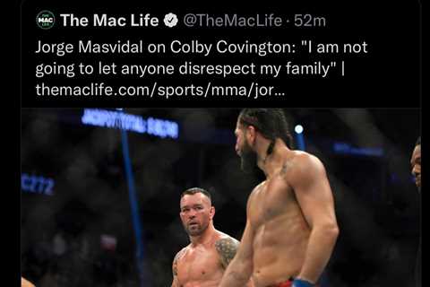 Jorge Masvidal brands Conor McGregor a ‘rat b***h’ over Twitter antics as he blockbuster UFC clash..