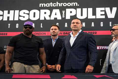 Derek Chisora vs Kubrat Pulev: Date, UK start time, live stream, TV channel and undercard for..