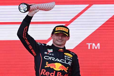 Max Verstappen takes control of F1 title race at Azerbaijan GP as BOTH Ferraris fail to finish and..