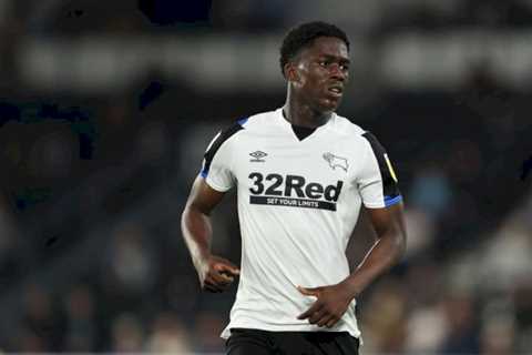 Crystal Palace challenging Manchester United for Derby striker Malcolm Ebiowei