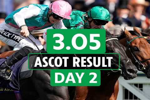 Who won the 3.05 at Ascot? How EVERY horse finished in the Queen’s Vase