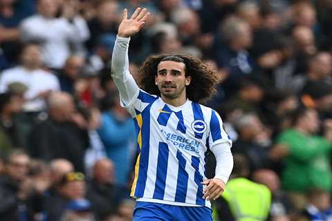 Man City rivalling Chelsea in transfer race for Marc Cucurella but Brighton will demand up to £50m..