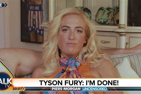 Paris Fury DOUBTS Tyson will quit the ring and tells Piers Morgan on TalkTV: ‘He’s still itching..