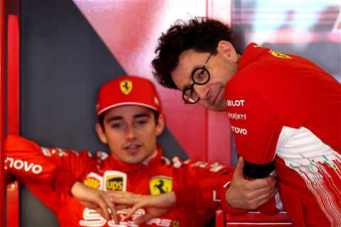  WATCH: Mattia Binotto & Charles Leclerc Take Part in Grand Ferrari F1 Event After..