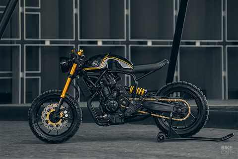 Debutant: A custom Yamaha MT-07 from a new Belgian shop