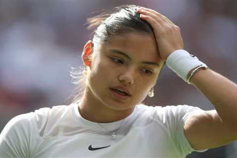 ‘It’s a joke’ – Emma Raducanu, 19, slams public pressure on her after crashing out of Wimbledon in..