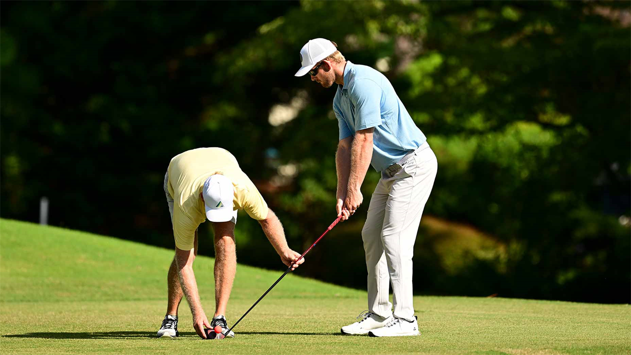 It's incredible he's playing the U.S. Adaptive Open. He's 'pissed' he's losing