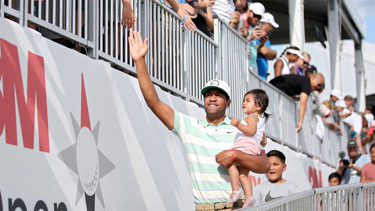 'Quite a special feeling': Tony Finau, with family by his side, wins 3M Open