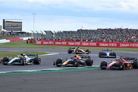 Why do F1 drivers zig-zag the car around the track?